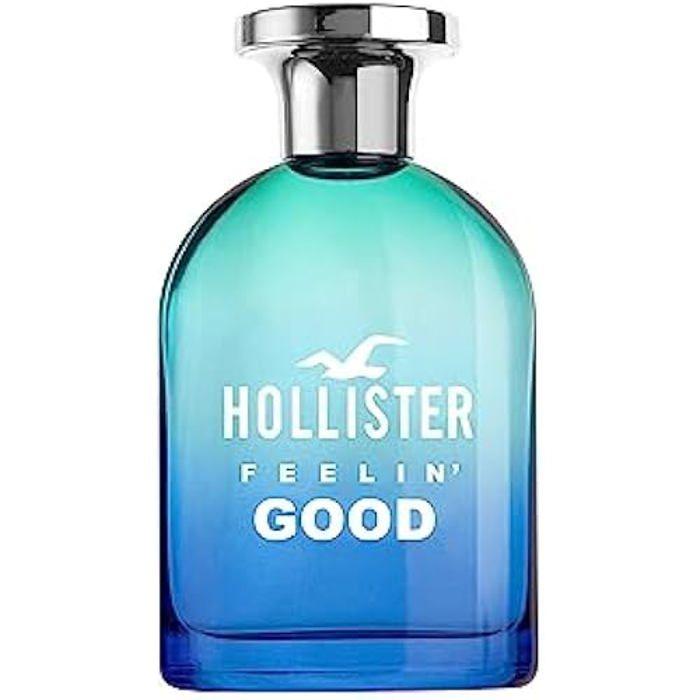 Eau De Toilette HOLLISTER FEELIN& 39 GOOD FOR HIM - Homme - 100 Ml - Fraîche - Agrumes - Aromatique