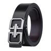 Toothless Automatic Buckle Belt Men'S Leather Casual Simple Men'S Belt Cowhide Young People Versatile Middle-Aged And Young People Belt