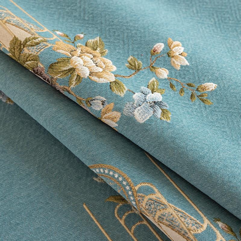 Europeisk Jacquard Bordtrekk Rektangel Firkantet Luksus Duk Dusk Til Kjøkken Spise Fest Jul Borddekorasjon