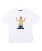LAUGHER [Pat&Mat] Motion Pat T-Shirt - White