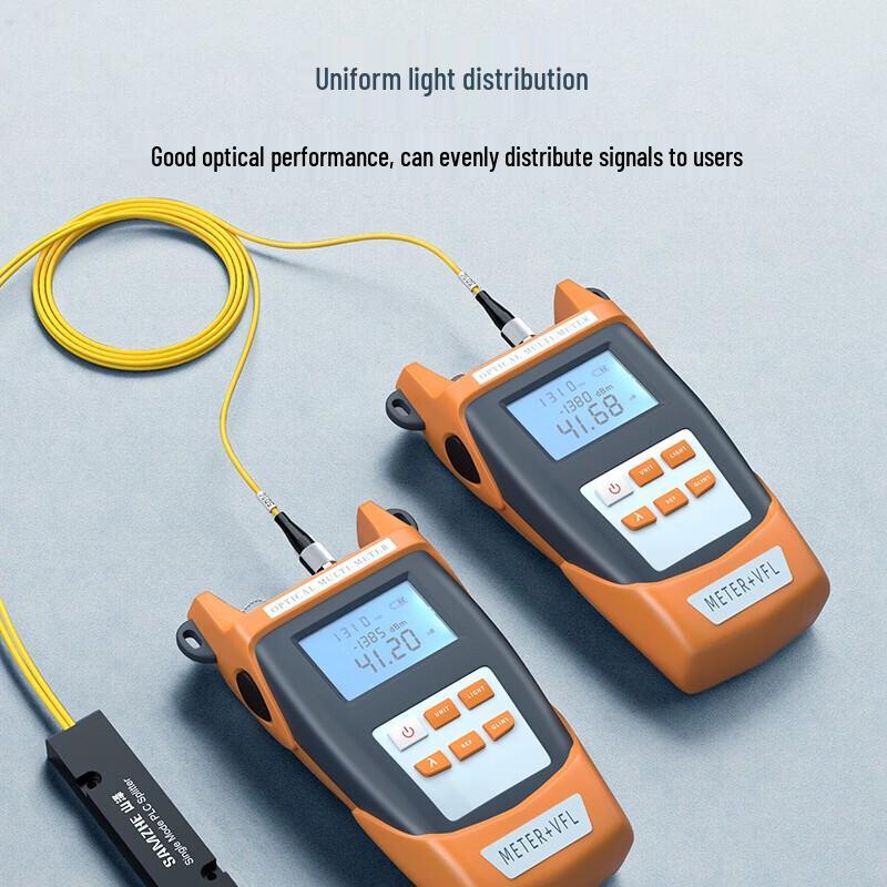 SAMZHE 1x8 FC/UPC Single-Mode Fiber Optic Splitter