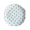 Heart Pattern Ceramic Plates Household 8 Inch New Underglazed Colour Round Dessert Dish Aesthetic High End Dinner Tableware