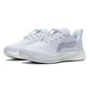 LiNing Red Rabbit 5 Non-Slip Shock Absorbing Wear-Resistant Breathable Lightweight Low-Top Running Shoes Kids Running Shoes White Gray YKFS026-7