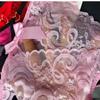 Sexy Women Thong Pants Temptation To Open Gear Hollow Out Briefs Perspective Lace Bow Underwear Low Waist Shorts Erotic Lingerie