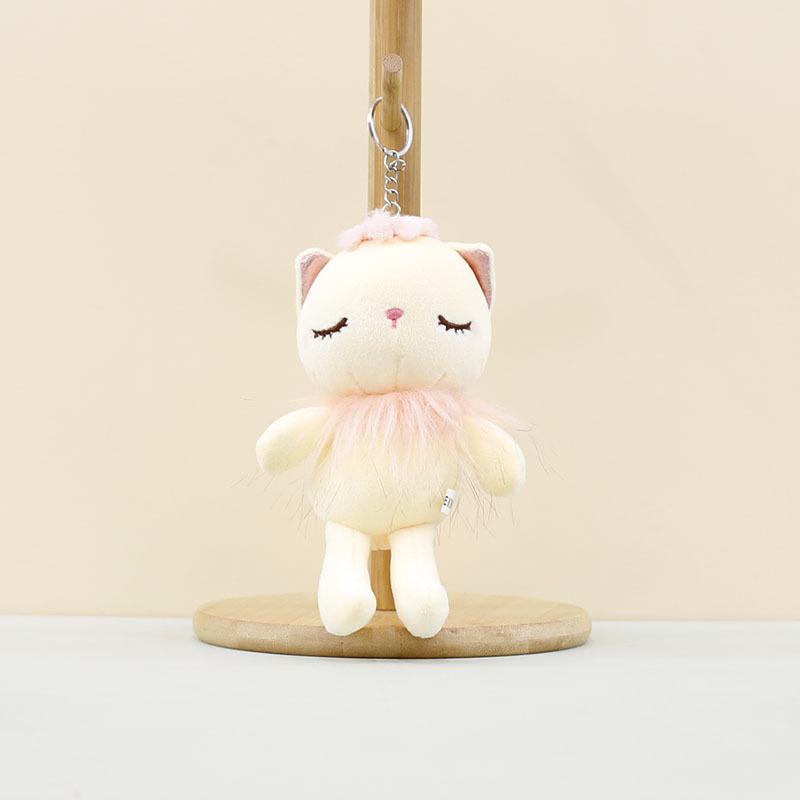 

Plush 16cm Whimsical Cat Charms In Yellow Pink And Blue Perfect For Lovers Cat жовтий