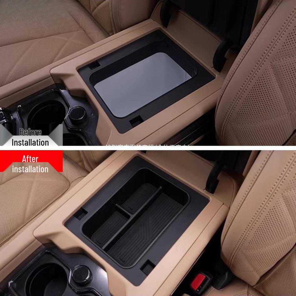 Enhanced Storage Box Accessory for Equation Leopard 8 Armrest Compartment