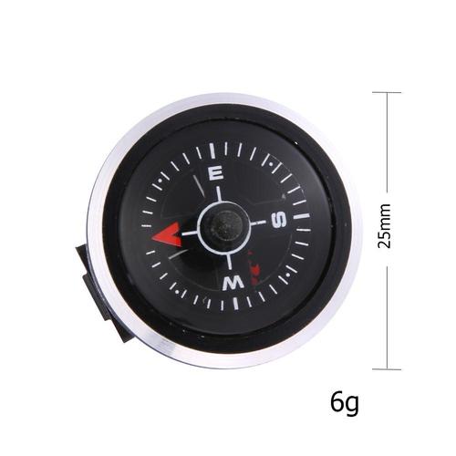 Bussola con Bottone a Cinturino Portatile Braccialetto Escursionismo Outdoor Orologio Resistente Bussola Accessori da Campeggio