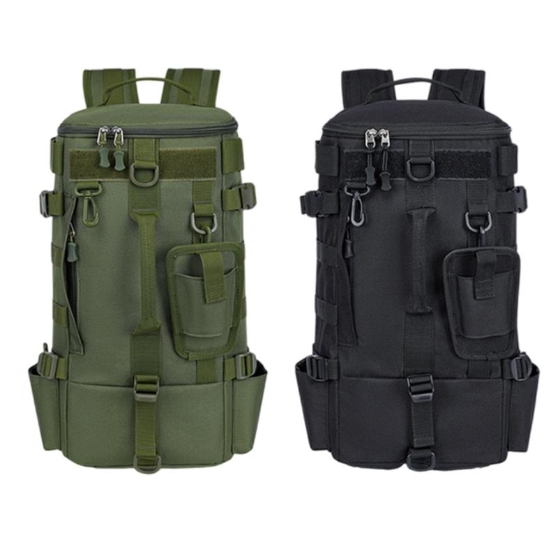 Fishing Backpack, Fishing Bag Fishing Tackle Backpack Fishing Rod Holder Bag Watertight Tackle Bag Shoulder Slings Bag