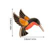 Bird Alloy Unisex Brooch Pins Fashion Decor Electroplating Broochpins Brooches for Women Girls Fashion Dress Wedding Clothing