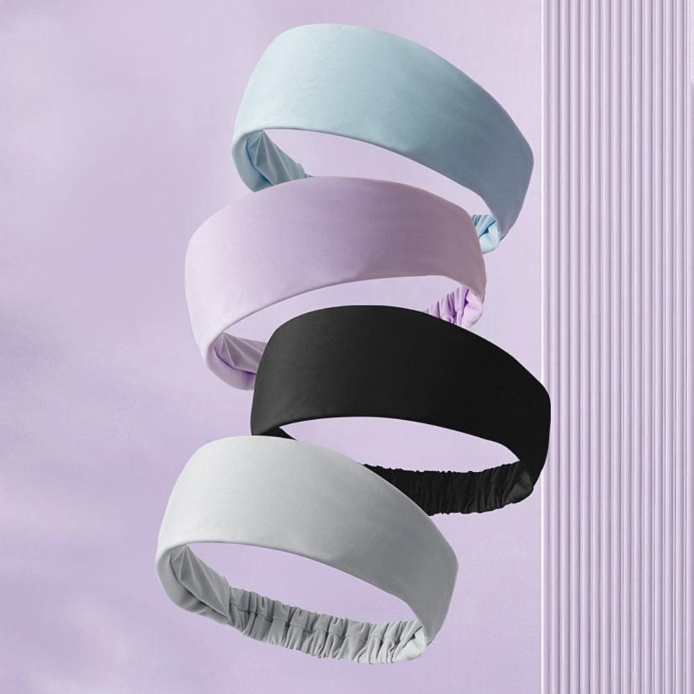 Yoga Headwear Sports Headbands Solid Color Elastic Gifts Yoga Hair Bands