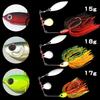 Silicone Skirt Spinner Lures Baits Metal Hard Artificial Baits Swim Jigs  Baits Fishing Accessories Easy to Use