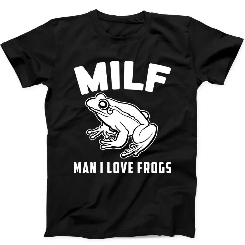 

Frog Man I Love Frogs Animal Nature Meme Funny Gift Black T Shirt 74 3XL