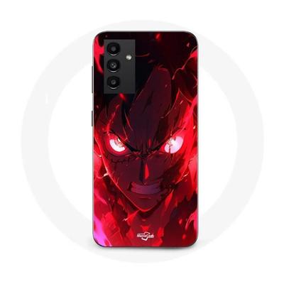 Case - Maniacase - Samsung Galaxy A34 5G - Luffy Gear Art - Flexible - Black
