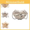 Delightful Star Acrylic Coin Purse Cute Mini Lip Shape Design Perfect Crossbody Bag For Children