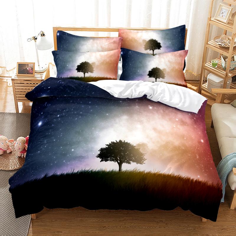 3D Printed Bedding Set Bedroom Quilt Cover and Pillowcase AU/EU/US Double Bed/double Bed Full Size