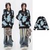 Fashion Loose Pullover Knitted Sweater Women Autumn Outfit Long Sleeve Retro Chic Woman Knitwears Tops Elegant Round Neck Soft Warm Sweaters 24950