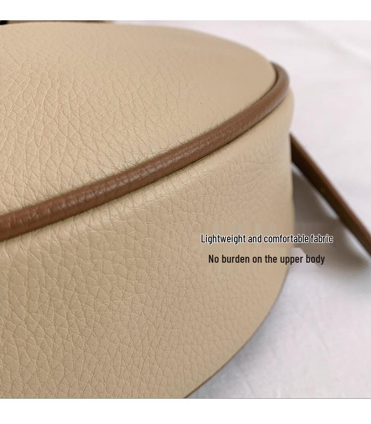 2024 Korean Style Soft PU Leather Women's Dumpling Crossbody Bag - Versatile & Fashionable