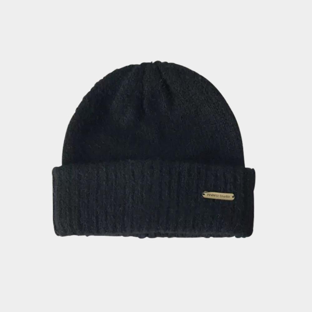 2024 Elegant Knitted Hat Casual Keep Warm Pullover Hat Windproof Thickening Ear Protection Women Girls