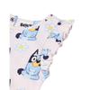 Bluey Kızlar Çiçekli Her Yere Baskılı Kolsuz Tulum