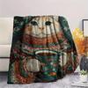 Cats  Print Flannel Blanket, High Quality Comfortable for All Seasons, Home Decor, Warmth and Comfort