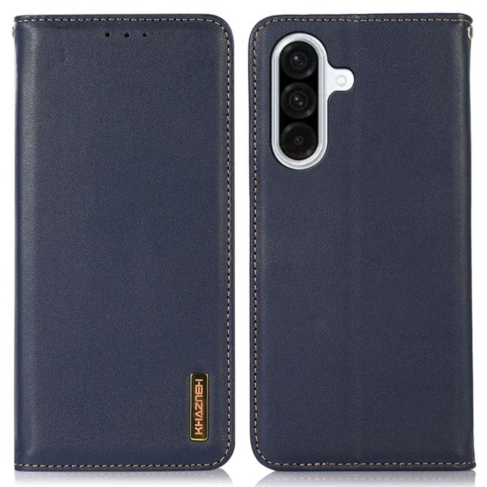 

KHAZNEH Для Samsung Galaxy A56 5G Чохол Гаманець зі Справжньої Коров ячої Шкіри Покриття для Телефону Текстура Наппа D