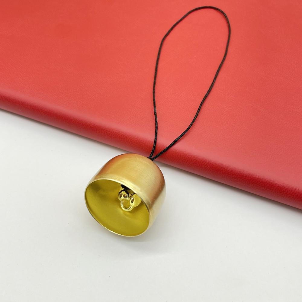 Pure Copper DIY Wind Chime Ornament with Christmas Bells & Clapper Pendants