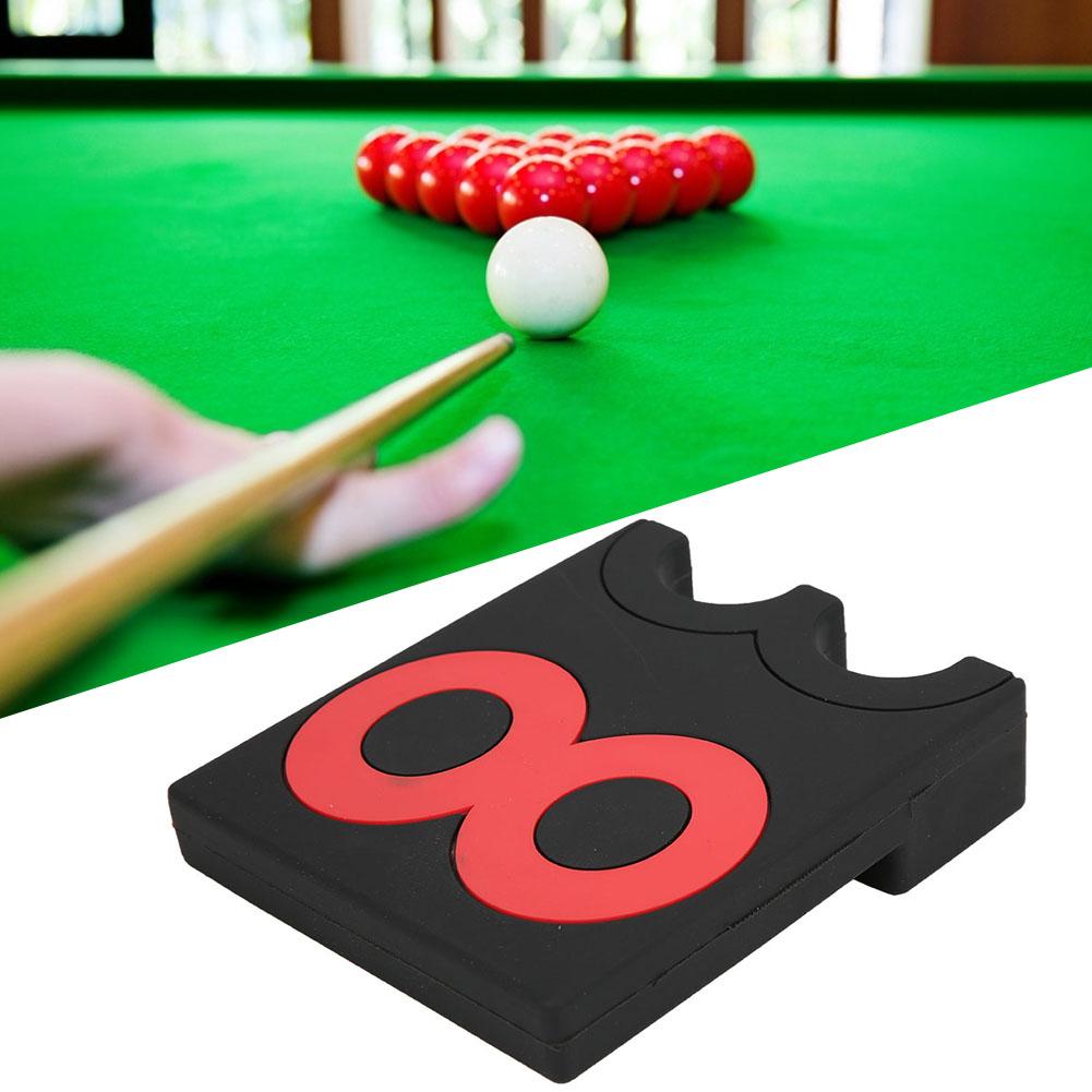2 Stück Tragbarer Billardtisch Billard Snooker Queue Spitzenformer Pressformwerkzeug