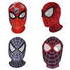 Spiderman Miles Morales Elastic Mask Headcover Costume For Adult Cosplay Enthusiasts