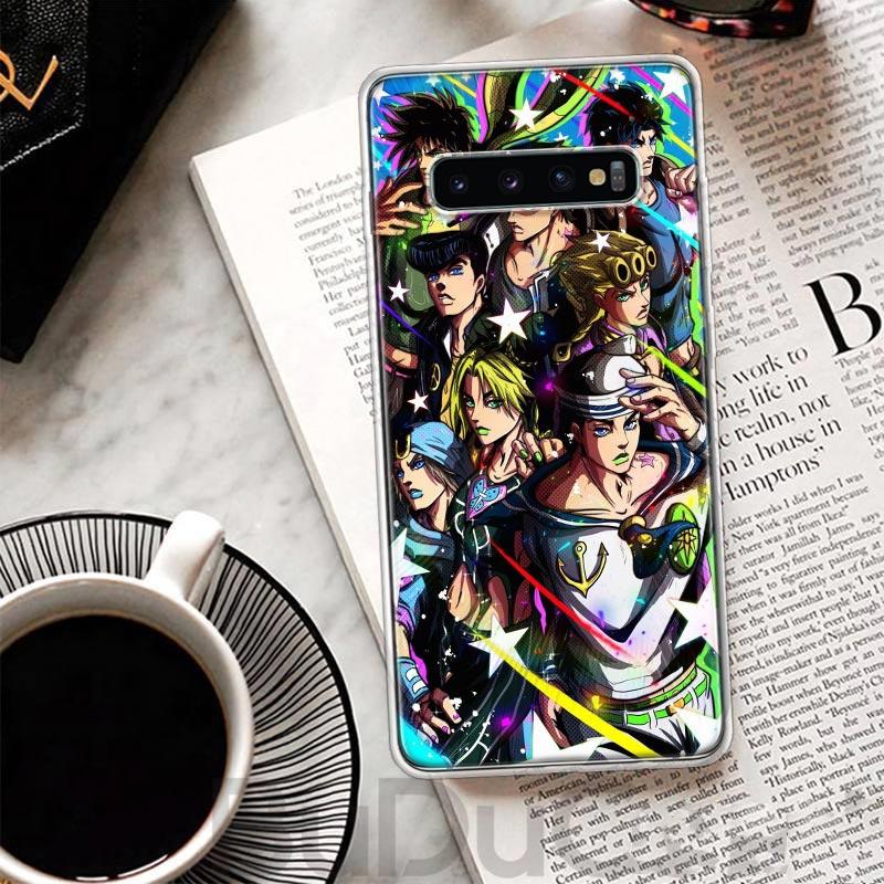 JoJo's Bizarre Adventure Hot Anime Cover For Samsung Galaxy S8 S9 Plus S10 Lite Note 8 9 10 Pro 20 Ultra S7 Edge M11 M21 M32 M51