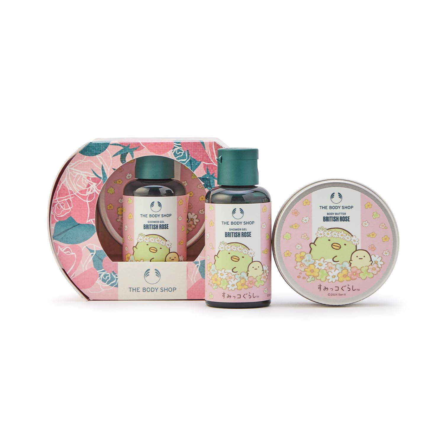 

The Body Shop Mini Body Care Gift BR British [Официальный] [Sumikkogurashi] (Аромат розы) [Подлинный]