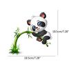 Funny for Giant Panda Panda Print Stickers Personalized Design Car Door Window Exterior Body Decorative Stickers for Adu