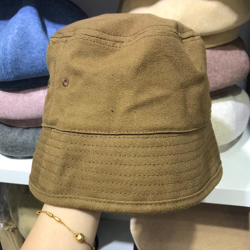 

Четыре сезона можно носить шляпы, женский дизайн, модная уличная нишевая шляпа-ведро фэн-шуй, шляпа-панама, закрывающая лицо, мужская верблюд