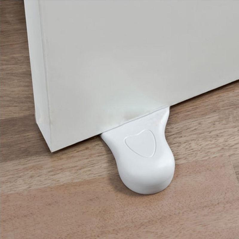 1 Pcs Foot Design Door Stop Wedge Jammer Doorstop Stopper Home Decor Kids Baby()