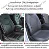 Four Seasons Universal PU Ventilated Seat Cushions For Tesla Model Y YL Juniper 2025+, Split Single Seats & Rear Back Row Set