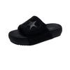 Fashion Glitter Slides Slippers Soft Shoes Woman 2024 Pantofle Rubber Flip Flops Shale Female Beach Low Platform Jelly Comfort Summer Ne