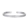 Hollow Coin Wealth Bangle: Women's Fashionable Open Ethnic-Style Jewelry