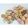 275Cts. Natural Forest Agate Fancy Cabochon Loose Gemstone 21 Pcs Lot C-1951