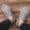 Handmade Genuine Leather Mens Shoes Design Sneakers Man Comfortable Men Casual Suede Shoes Outdoor Hot Sale Moccasins Shoes