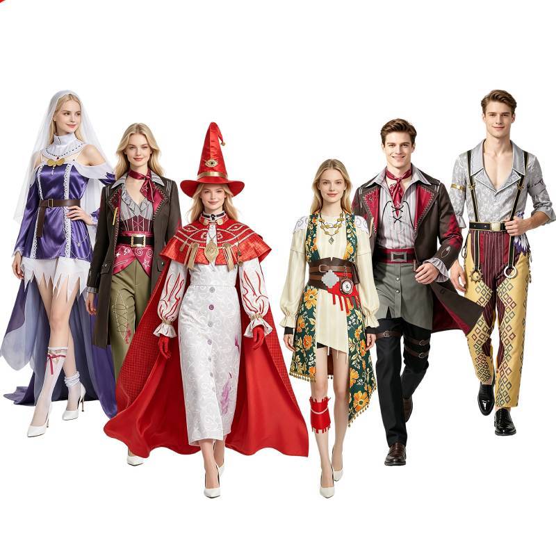 Sea Of Remnants Cosplay Costume For Halloween With Polyester Game Stage Attire