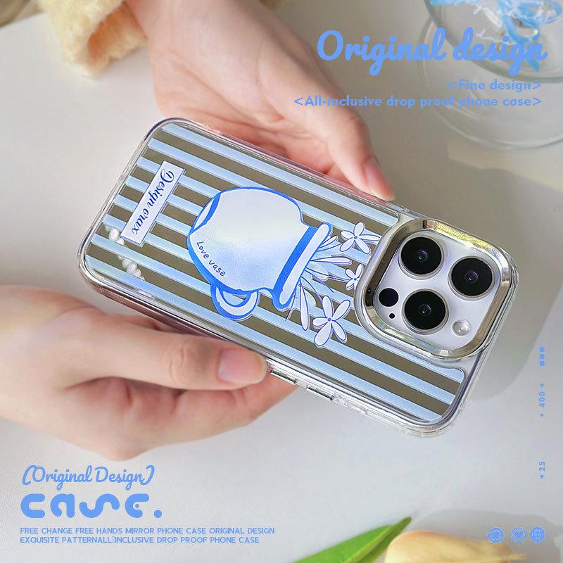 Zhitai Mirror Protective Case for Apple iPhone 15 Pro Max, Suitable for 13/12 and 14 Pro Models.