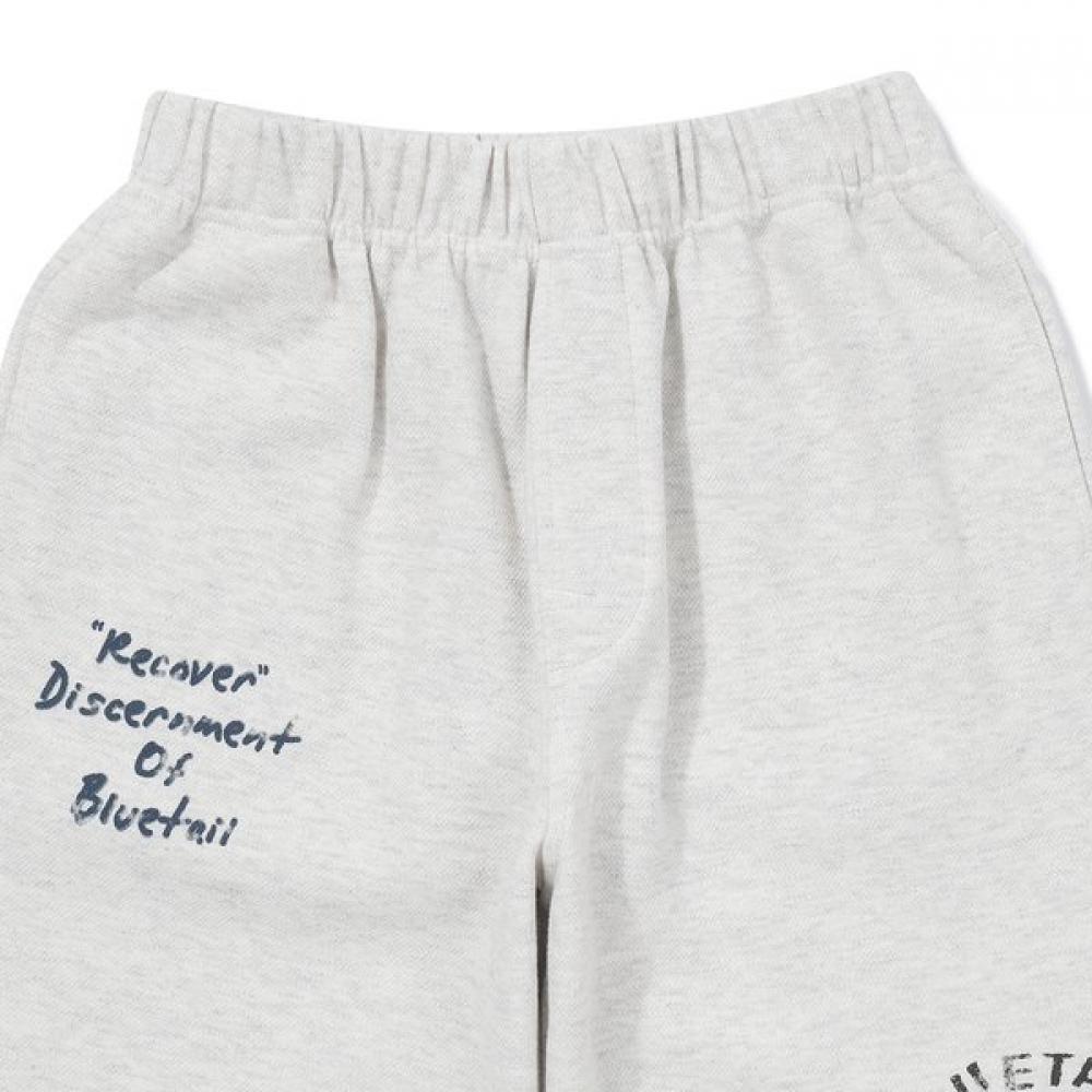 Bluetail Light Gray Daimaru Sweatpants Aaa1pt06lg