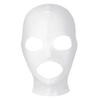 Men Women Shiny Latex Headgear Open Mouth and Eyes 3-Hole Full Face Mask Hood Zentai Costume
