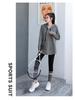Felpa con cappuccio sportiva larga taglie forti da donna 2023 per fitness e yoga