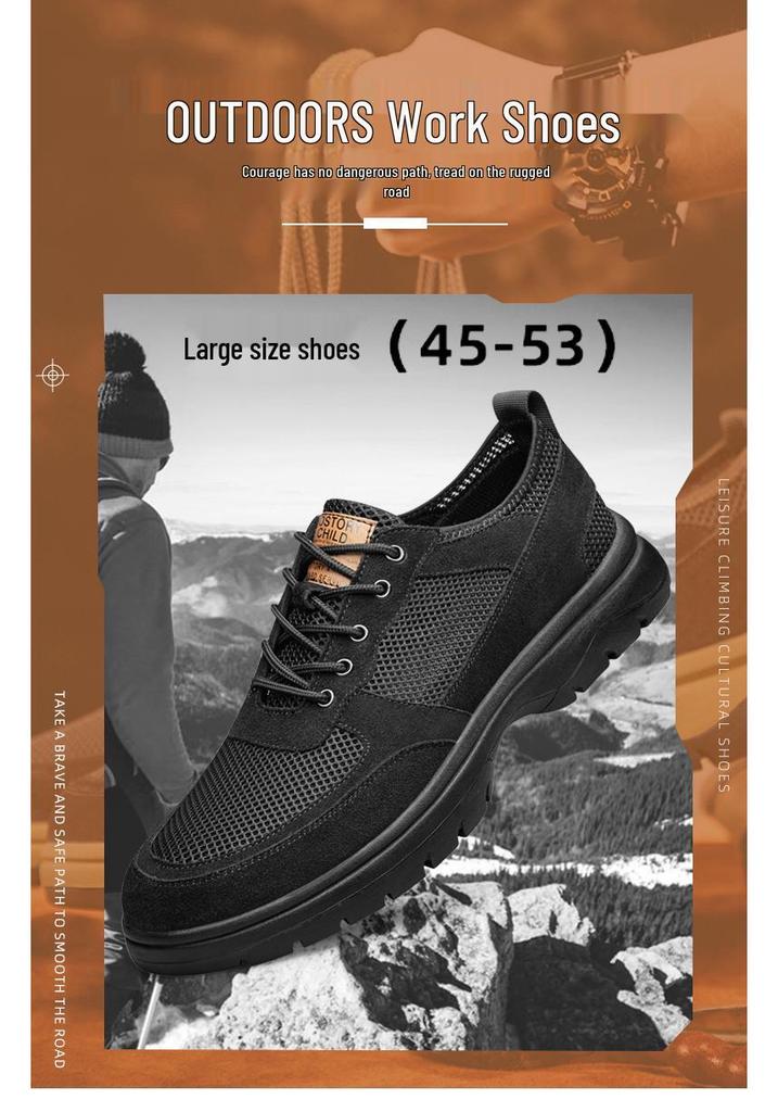 Mocassini Traspiranti a Taglie Forti da Uomo - Scarpe Sportive Casual alla Moda in Stile Coreano per Primavera/Estate