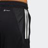 Adidas Logo Print Elastic Waist Straight Leg Sports Shorts Men Shorts Black HL3923