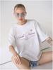 Women's Trendy Oversized 100% Cotton Short Sleeve Top