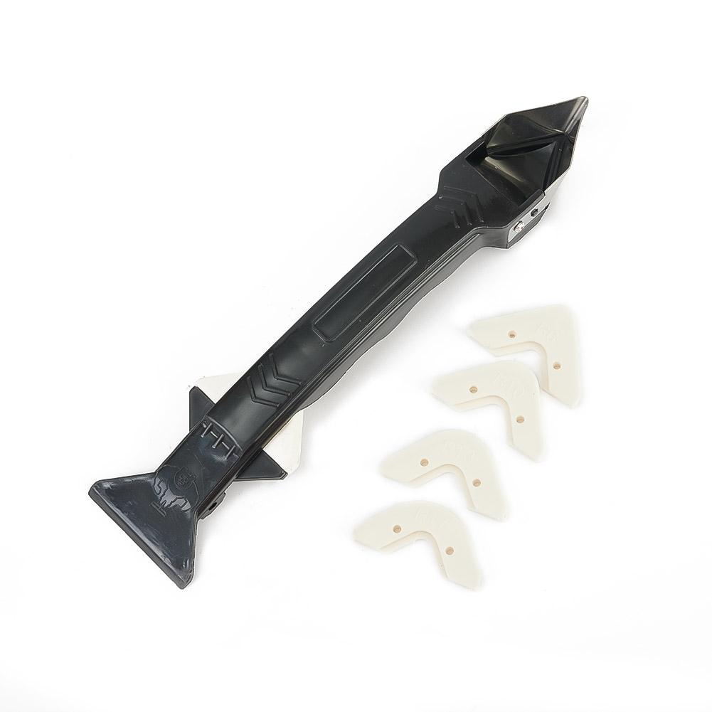 Pro 3 In1 Silicone Remover Caulk Finisher Sealant Smooth Scraper Grout Tool Kit