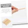 VICASKY 20-Piece Set of Wooden Violin Sound Posts, Anti-Deformation, String Instrument Accessories for 3/4 & 4/4 Violins
