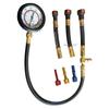 Quick Connection Fuel Pressure Tester Gauge Tools Kit 0-100 PSI with 9.49, 7.89, 6.30 Fuel Line Suitable for More Car RV Engine