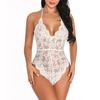 New Sexy Women Lace Bodysuit Sexy Teddy Lingerie Jumpsuit Backless Underwear